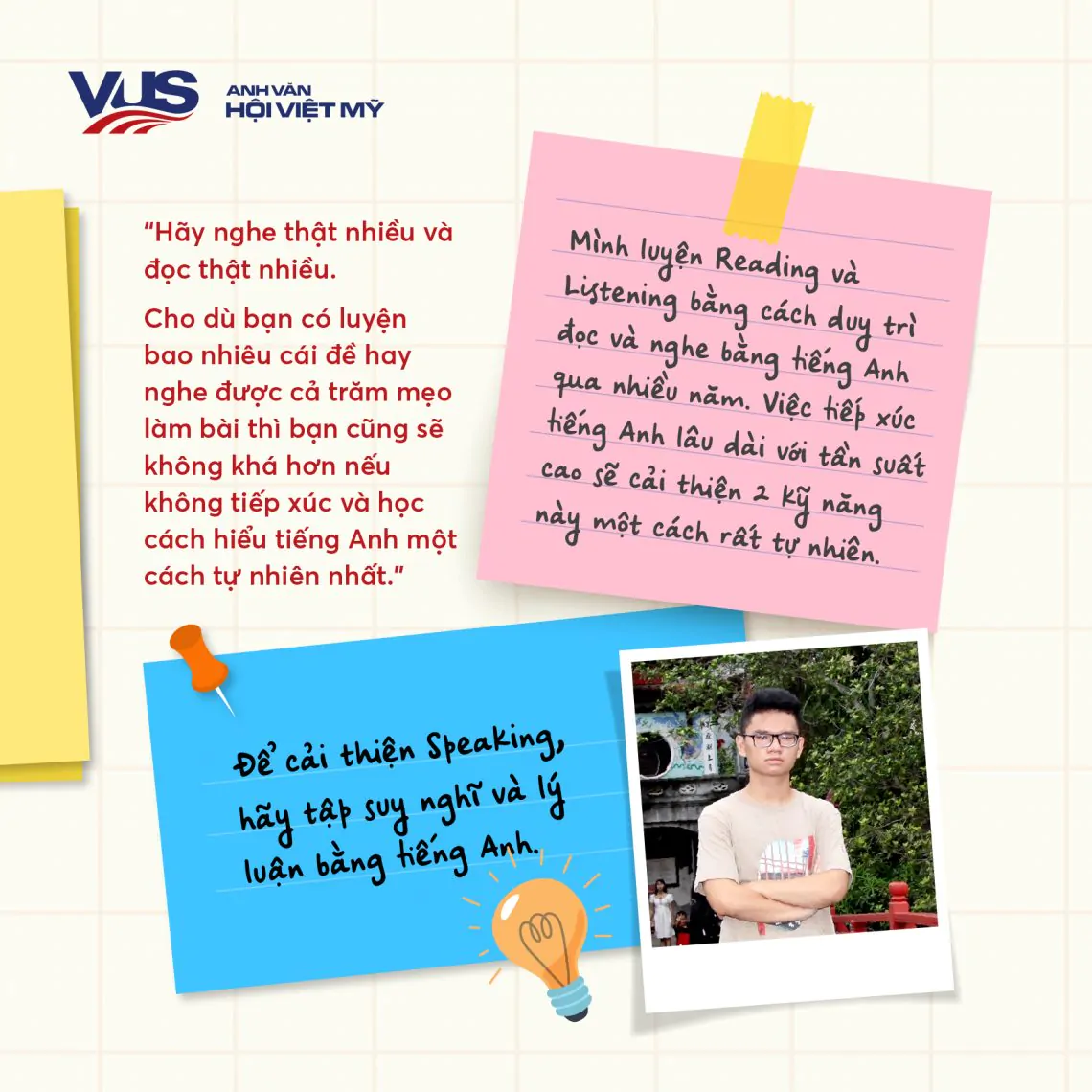 [VUS Faces] Gặp gỡ chủ nhân IELTS 8.5 đến từ VUS Nguyễn Duy Trinh!