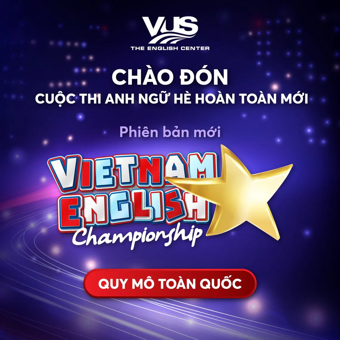 [Hà Nội] Lần đầu tiên ra mắt cuộc thi Nhà vô địch tiếng Anh toàn quốc – Vietnam English Championship dành riêng cho học viên nhí!