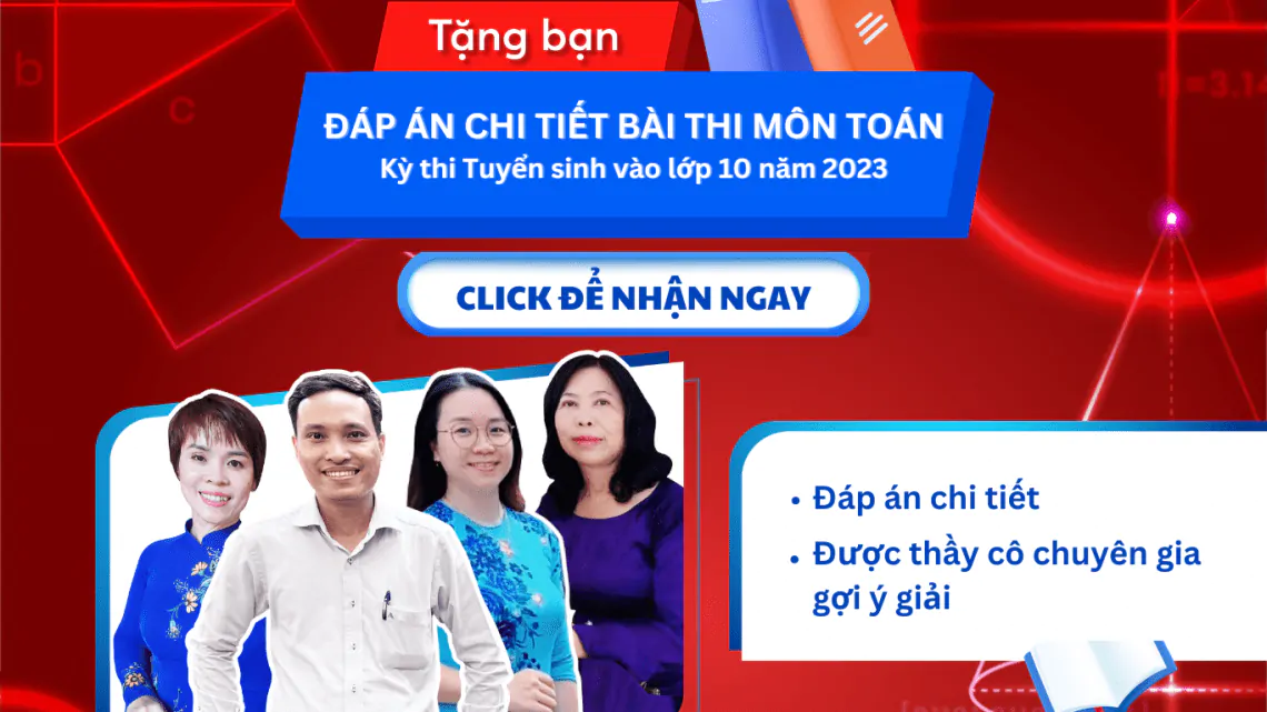 2K8 CHÚ Ý - TẶNG 5 bộ đề toán thi tuyển vào lớp 10 CÓ ĐÁP ÁN 